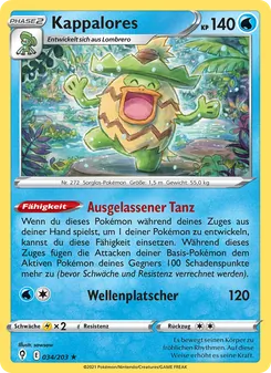 Karte Kappalores aus Drachenwandel, Nummer 34/203
