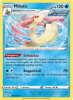 Karte Milotic aus Drachenwandel, Nummer 38/203