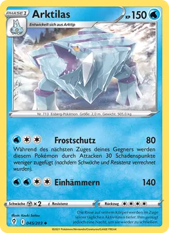 Karte Arktilas aus Drachenwandel, Nummer 45/203