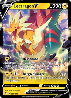 Karte Lectragon V aus Drachenwandel, Nummer 58/203