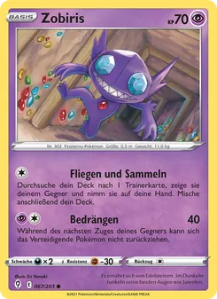 Karte Zobiris aus Drachenwandel, Nummer 67/203