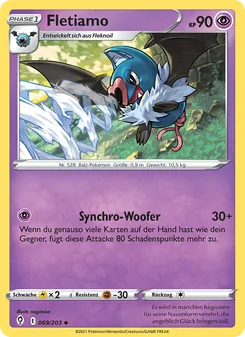 Karte Fletiamo aus Drachenwandel, Nummer 69/203