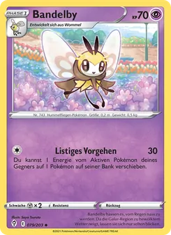 Karte Bandelby aus Drachenwandel, Nummer 79/203