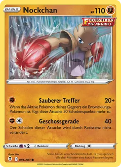 Karte Nockchan aus Drachenwandel, Nummer 81/203
