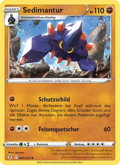Karte Sedimantur aus Drachenwandel, Nummer 87/203
