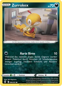Karte Zurrokex aus Drachenwandel, Nummer 98/203