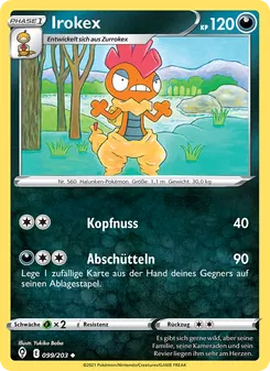 Karte Irokex aus Drachenwandel, Nummer 99/203