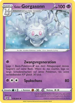 Karte Galar-Gorgasonn aus Fusionsangriff, Nummer 118/264