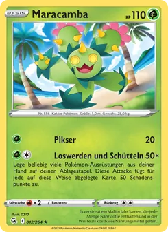 Karte Maracamba aus Fusionsangriff, Nummer 12/264