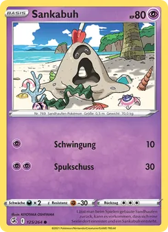 Karte Sankabuh aus Fusionsangriff, Nummer 125/264