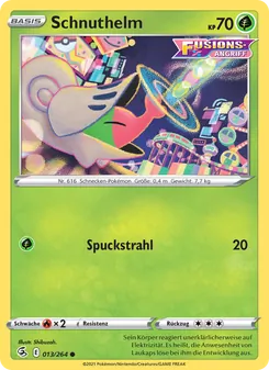 Karte Schnuthelm aus Fusionsangriff, Nummer 13/264
