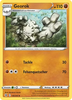 Karte Georok aus Fusionsangriff, Nummer 136/264