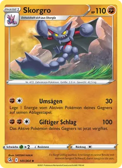 Karte Skorgro aus Fusionsangriff, Nummer 141/264