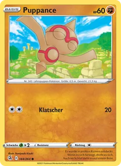 Karte Puppance aus Fusionsangriff, Nummer 144/264