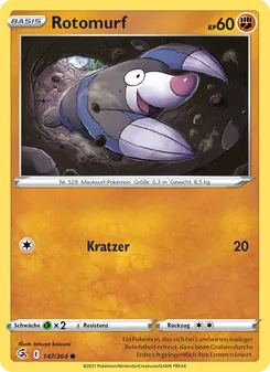 Karte Rotomurf aus Fusionsangriff, Nummer 147/264