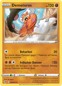 Karte Demeteros aus Fusionsangriff, Nummer 148/264
