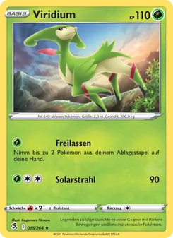 Karte Viridium aus Fusionsangriff, Nummer 15/264