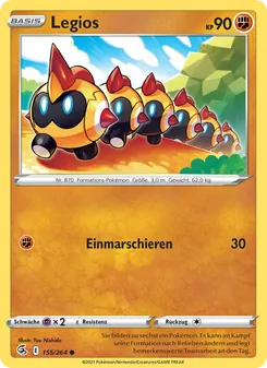Karte Legios aus Fusionsangriff, Nummer 155/264