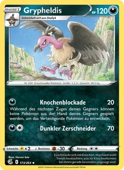 Karte Grypheldis aus Fusionsangriff, Nummer 173/264