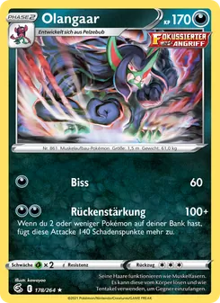 Karte Olangaar aus Fusionsangriff, Nummer 178/264