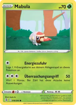 Karte Mabula aus Fusionsangriff, Nummer 18/264