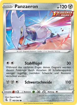 Karte Panzaeron aus Fusionsangriff, Nummer 182/264