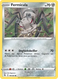 Karte Fermicula aus Fusionsangriff, Nummer 184/264