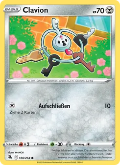 Karte Clavion aus Fusionsangriff, Nummer 186/264