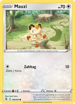 Karte Mauzi aus Fusionsangriff, Nummer 199/264