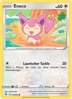 Karte Eneco aus Fusionsangriff, Nummer 210/264
