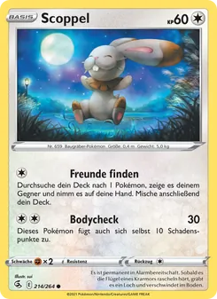 Karte Scoppel aus Fusionsangriff, Nummer 214/264