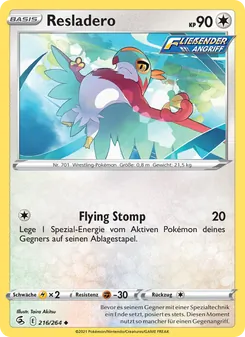 Karte Resladero aus Fusionsangriff, Nummer 216/264