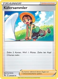 Karte Käfersammler aus Fusionsangriff, Nummer 226/264