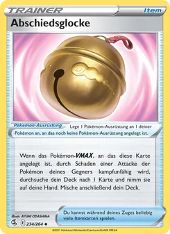 Karte Abschiedsglocke aus Fusionsangriff, Nummer 234/264