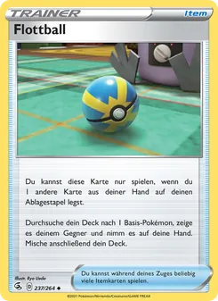Karte Flottball aus Fusionsangriff, Nummer 237/264