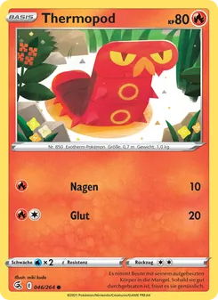 Karte Thermopod aus Fusionsangriff, Nummer 46/264
