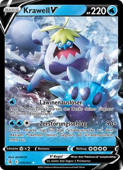 Karte Krawell V aus Fusionsangriff, Nummer 76/264