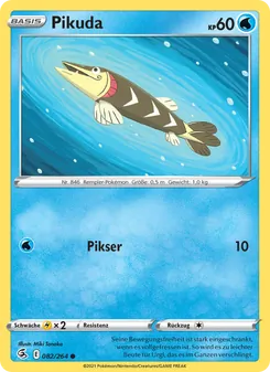 Karte Pikuda aus Fusionsangriff, Nummer 82/264
