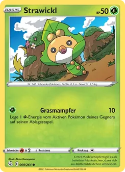 Karte Strawickl aus Fusionsangriff, Nummer 9/264