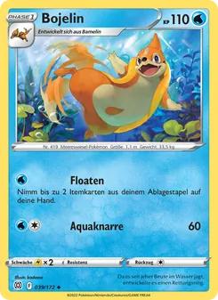 Karte Bojelin aus Strahlende Sterne, Nummer 039/172