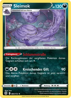 Karte Sleimok aus Strahlende Sterne, Nummer 085/172