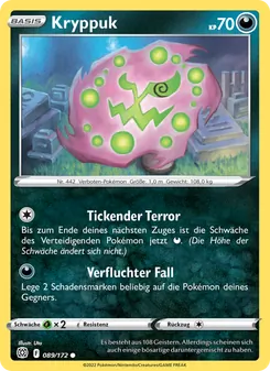 Karte Kryppuk aus Strahlende Sterne, Nummer 089/172
