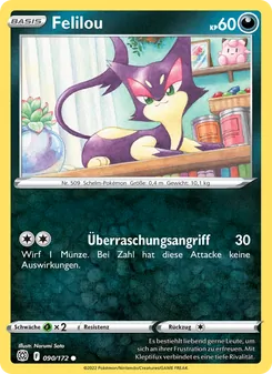 Karte Felilou aus Strahlende Sterne, Nummer 090/172