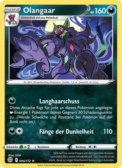 Karte Olangaar aus Strahlende Sterne, Nummer 094/172