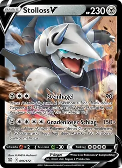 Karte Stolloss V aus Strahlende Sterne, Nummer 096/172