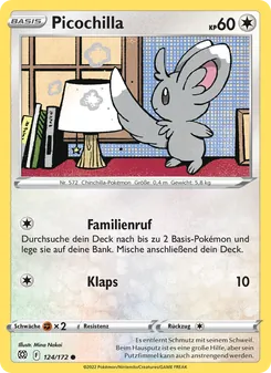 Karte Picochilla aus Strahlende Sterne, Nummer 124/172