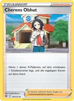 Karte Cherens Obhut aus Strahlende Sterne, Nummer 134/172