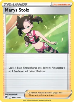 Karte Marys Stolz aus Strahlende Sterne, Nummer 145/172
