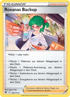 Karte Roxanas Backup aus Strahlende Sterne, Nummer 148/172