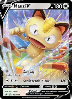 Karte Mauzi V aus SCSC Promokarten, Nummer SWSH004/307